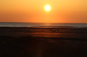 Sortida de sol al Serrallo.