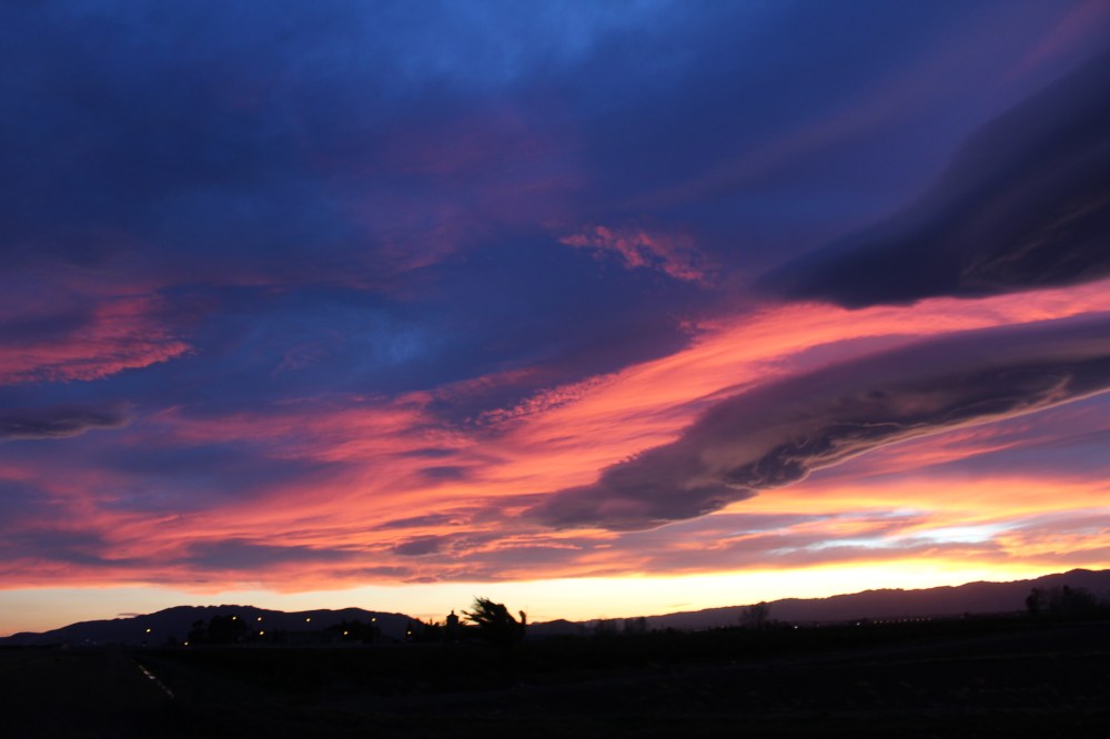 Posta de sol al Delta de l'Ebre